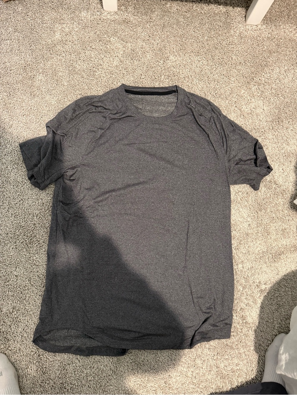 lululemon athletica Men's Short Sleeve Crew Tee - Dark Gray